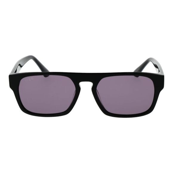 Web Black AcetateSunglasses